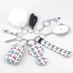 Personal Defense Keychain​ Popular Self-Defense 10-Piece Set