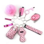 Personal Defense Keychain​ Popular Self-Defense 10-Piece Set