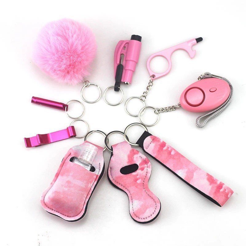 22-1.jpg Personal Defense Keychain Popular Self-Defense 10-Piece Set - Image 1