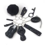 Personal Defense Keychain​ Popular Self-Defense 10-Piece Set