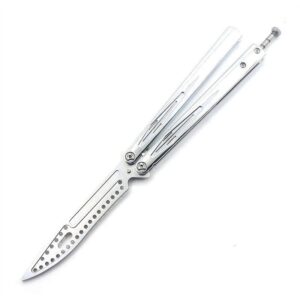 New Particle Practice Butterfly Trainer Integrated Alloy Handle High Quality CNC - Image 8