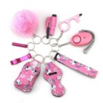 Personal Defense Keychain​ Popular Self-Defense 10-Piece Set