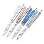 New Particle Practice Butterfly Trainer Integrated Alloy Handle High Quality CNC