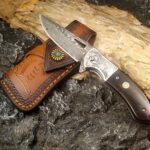 Damascus Folding Knife – High Hardness Outdoor Camping Knife