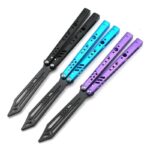 Integrated aluminum handle uncut practice butterfly Trainer