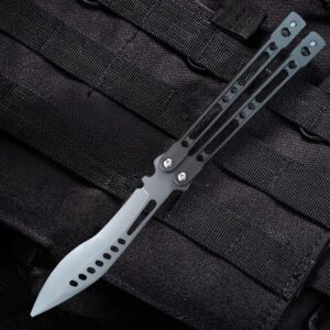 9 Curved Blade Balisong Trainer - Image 3