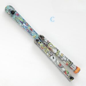 Butterfly Jenny Fancy Plastic Trainer Folding - Image 5