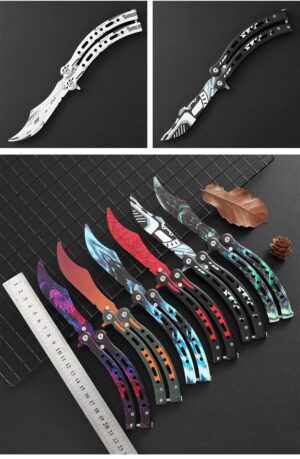 Butterfly Slaughter BALISONG Trainer Upgraded - Image 2