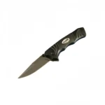 Tactical Pocket Knife – 58 HRC Pocket Knife with Steel Logo Handle