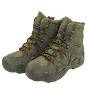 High medium and low-top camouflage tactical boots outdoor training and hiking shoes - Image 10