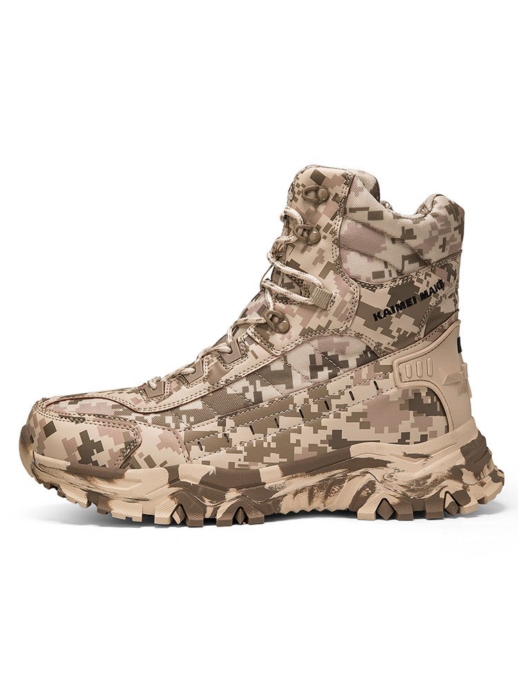 O1CN01Spf3Ng1rhFaDSw5SH_3613605662-0-cib.jpg Outdoor shoes tactical boots wild jungle camouflage hiking shoes - Image 1