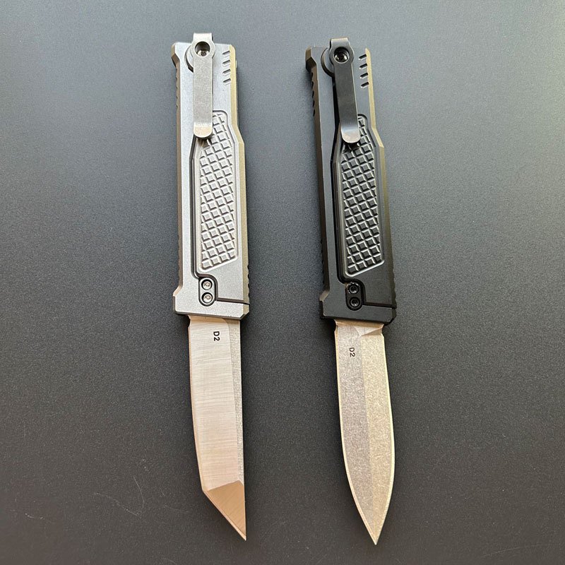 O1CN01UuIFX01MhTgfyLqnR_2219005071466-0-cib.jpg New gravity carrot knife aluminum alloy handle outdoor EDC high hardness sharp pocket knife - Image 1