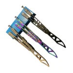 Butterfly Trainer practice tool stainless steel outdoor tool JL-64 unsharpened