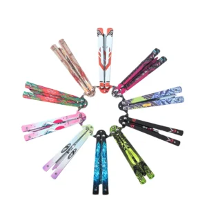 Unsharpened butterfly Trainer practice color butterfly outdoor multi-function folding swing - Image 3