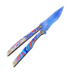 Lengfeng butterfly Trainer alloy foldable peace elite surrounding crafts without blade