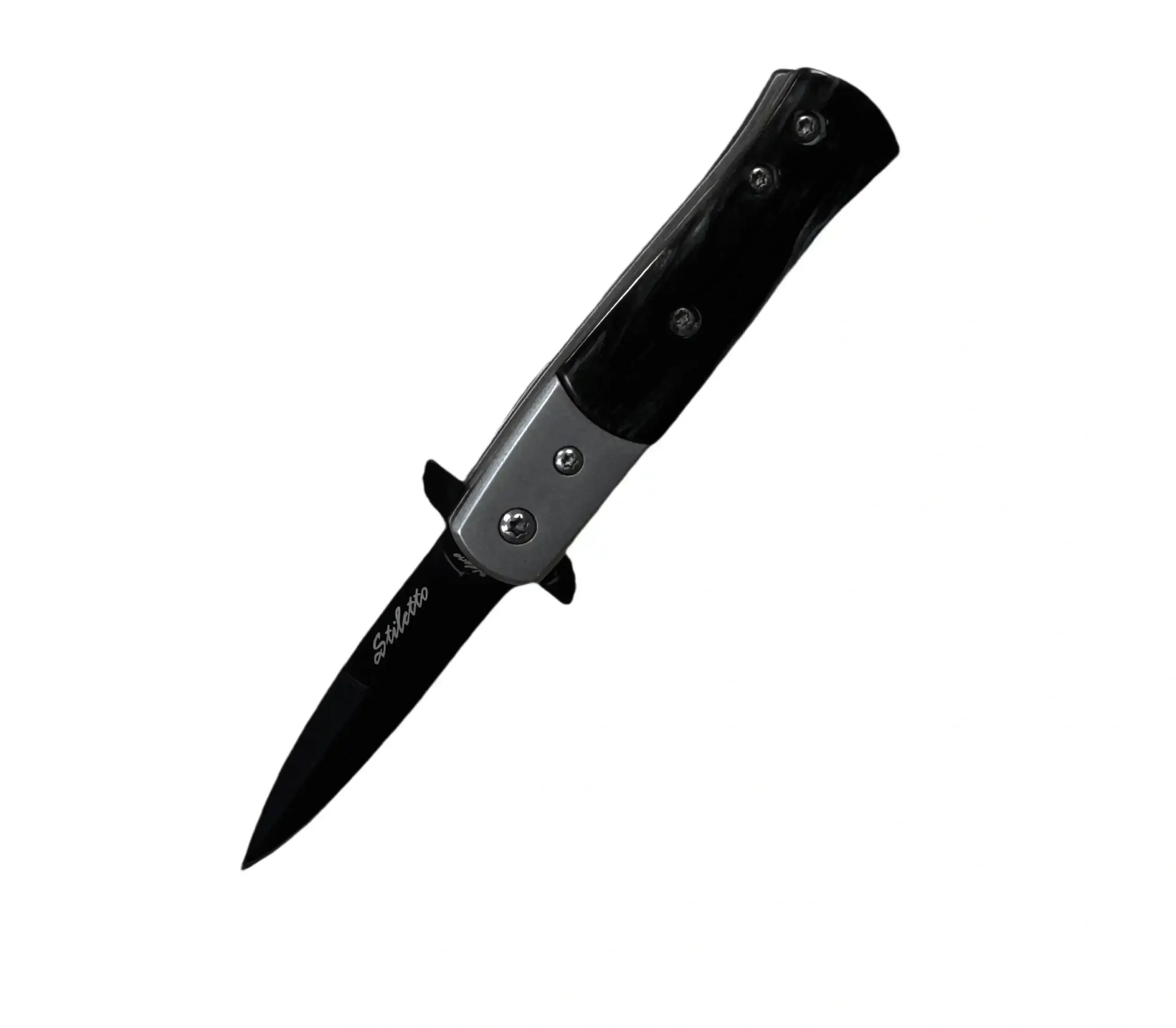 微信图片_20250718120102-scaled-1.webp Stiletto Switchblade Knife – Classic Collection - Image 1
