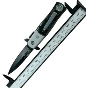 Stiletto Switchblade Knife – Classic Collection - Image 3